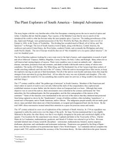 The Plant Explorers of South America