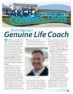 Laker Connection February 2017 - Great Lakes Christian High School