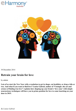 Retrain your brain for love | eHarmony Relationship Advice