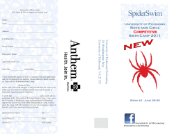 SpiderSwim - Richmond Spiders