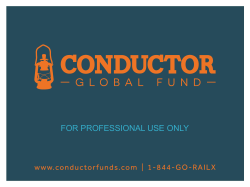 Fund Profile - Conductor Funds