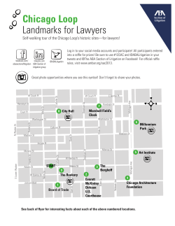 Chicago Loop Landmarks for Lawyers