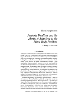 Property Dualism and the Merits of Solutions to the Mind