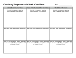 Alamo reading chart