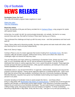 City of Scottsdale NEWS RELEASE