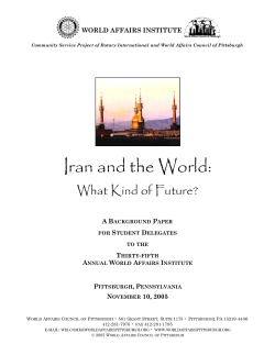 IranWAIpaperWeb_copy3_copy2 - World Affairs Council of Pittsburgh