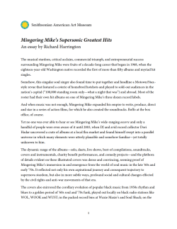 Mingering Mike`s Supersonic - Smithsonian American Art Museum