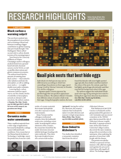 Quail pick nests that best hide eggs