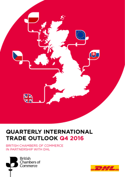 quarterly international trade outlook q4 2016
