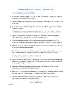 Libraries - Matt Meyer for County Executive