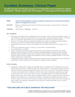 Summary: Clinical Paper by Cleveland Clinic Review the following