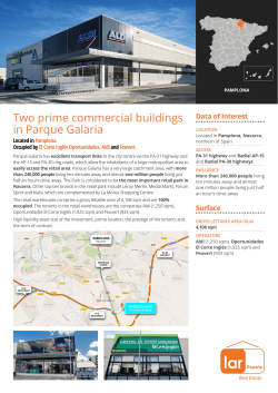 Two prime commercial buildings in Parque Galaria