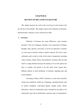 chapter ii review of related litarature
