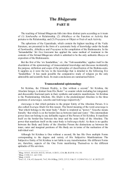 The Bhāgavata - Prabhupada.de