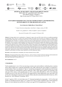 Scenarios for reducing youth