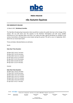 March 13th 2017-nbc Autumn Equinox