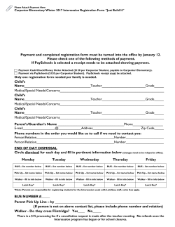 Intersession Registration - Lake Orion Community Schools