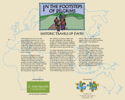 In the Footsteps of Pilgrims - Center for Diversity Education