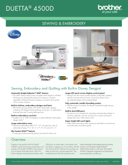 duetta&reg; 4500d - Brother International