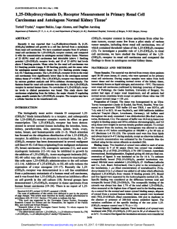 1,25-Dihydroxyvitamin D3Receptor