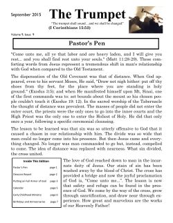 The Trumpet - First Southern Baptist Church