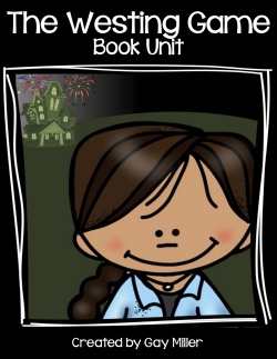 The Westing Game - Book Units Teacher