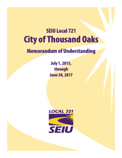 City of Thousand Oaks