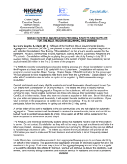 Electricity Supply Information