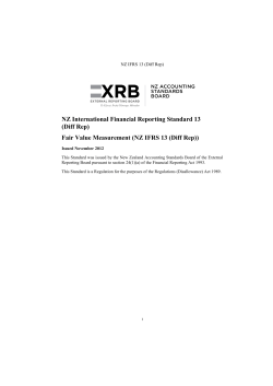 NZ International Financial Reporting Standard 13 (Diff Rep)