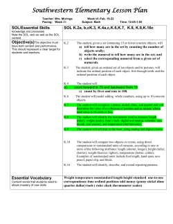 Math Lesson Plans Feb. 19