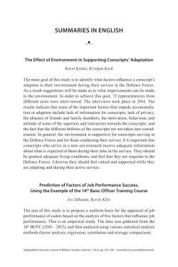 SUMMARIES IN ENGLISH