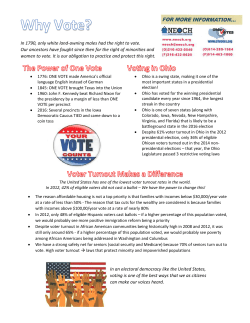 In 1790, only white land-owning males had the right to vote. Our