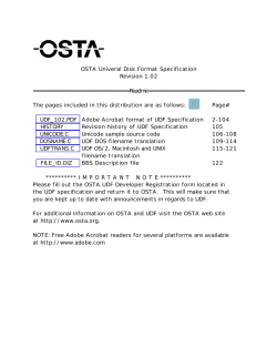 OSTA Univeral Disk Format Specification Revision 1.02