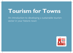 Tourism for Towns - Tipperary County Council