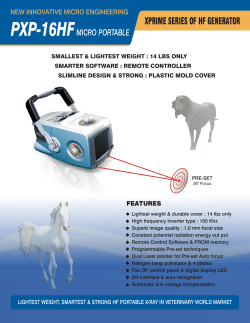 PXP-16HF Specification