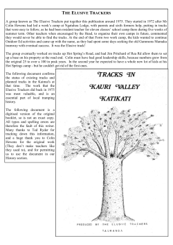 the elusive trackers