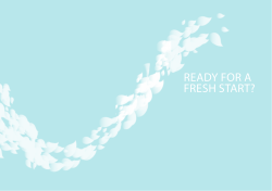 ready for a fresh start?