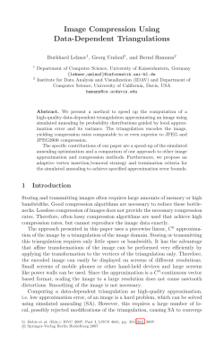 Image Compression Using Data