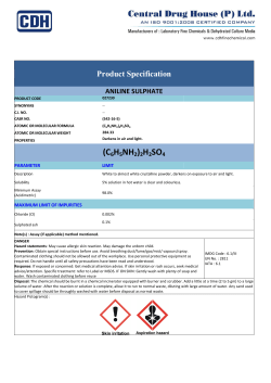 (C6H5NH2)2H2SO4 - CDH Fine Chemicals
