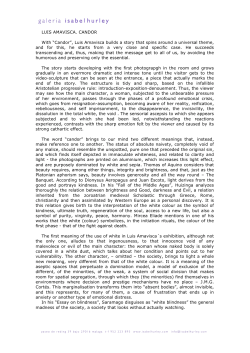 LUIS AMAVISCA. CANDOR With