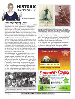 History of Biking in Northfield