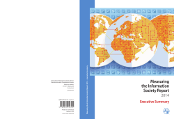 Measuring the Information Society Report