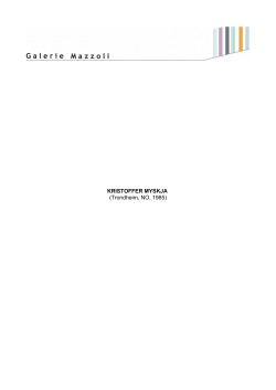 KRISTOFFER MYSKJA (Trondheim, NO, 1985)