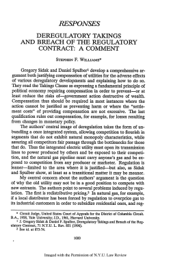 A Comment - New York University Law Review