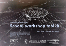School workshop toolkit - University of Southampton