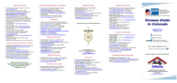 German Guide for Colorado - German American Chamber of