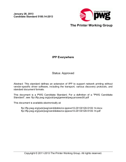 PWG 5100.14 - FTP Directory Listing