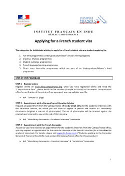 students visa documents - checklist