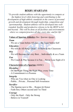 the complete SPARTAN CODE manual