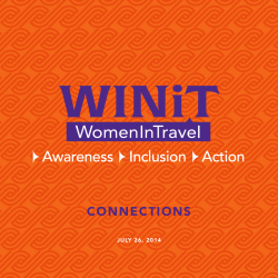 connections - Women In Travel